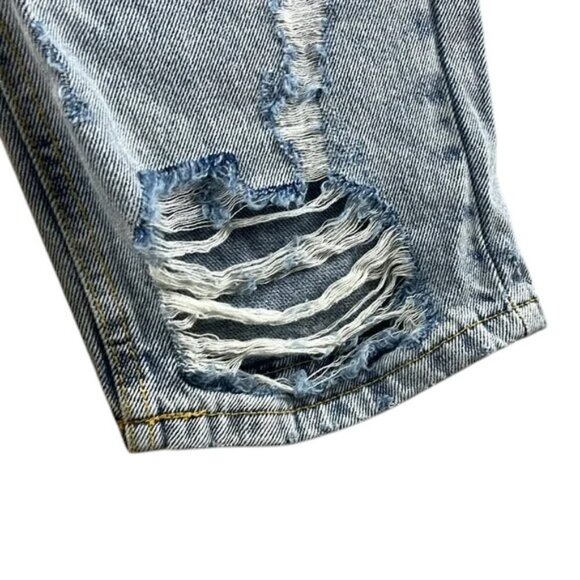 Avec Les Filles Distressed Mom Jeans Mid Rise Women’s Size 29 NWT - Picture 14 of 15